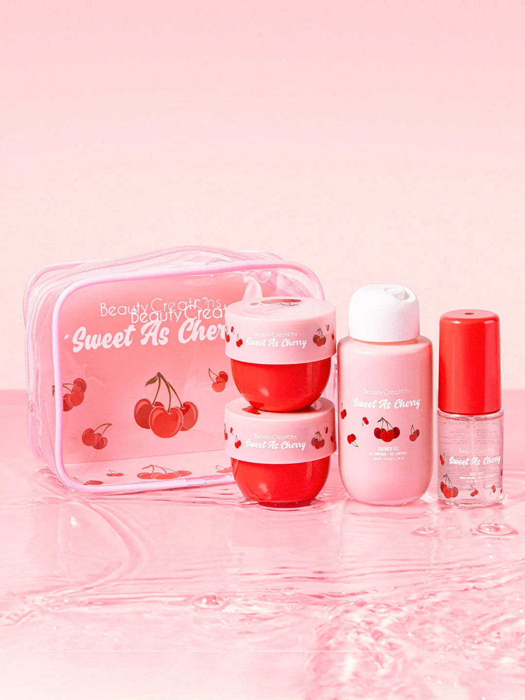 Mini Set Cuidado Del Cuerpo De Viaje Fruity - Beauty Creation