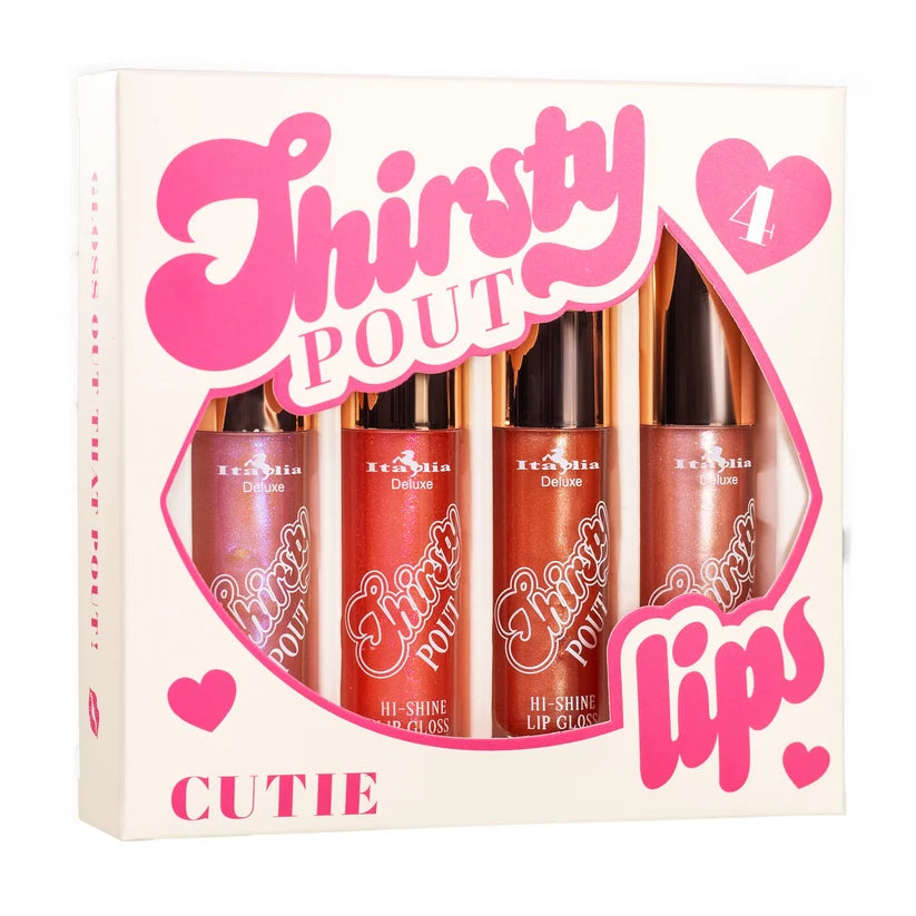 Set Brillo Thirsty Pout 4 - Italia Deluxe