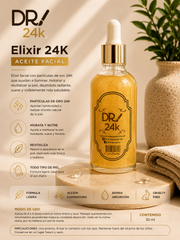 Elixir 24K – Aceite Facial DR MAKE UP