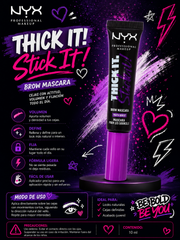 NYX Professional Makeup Thick It! Stick It! Brow Mascara