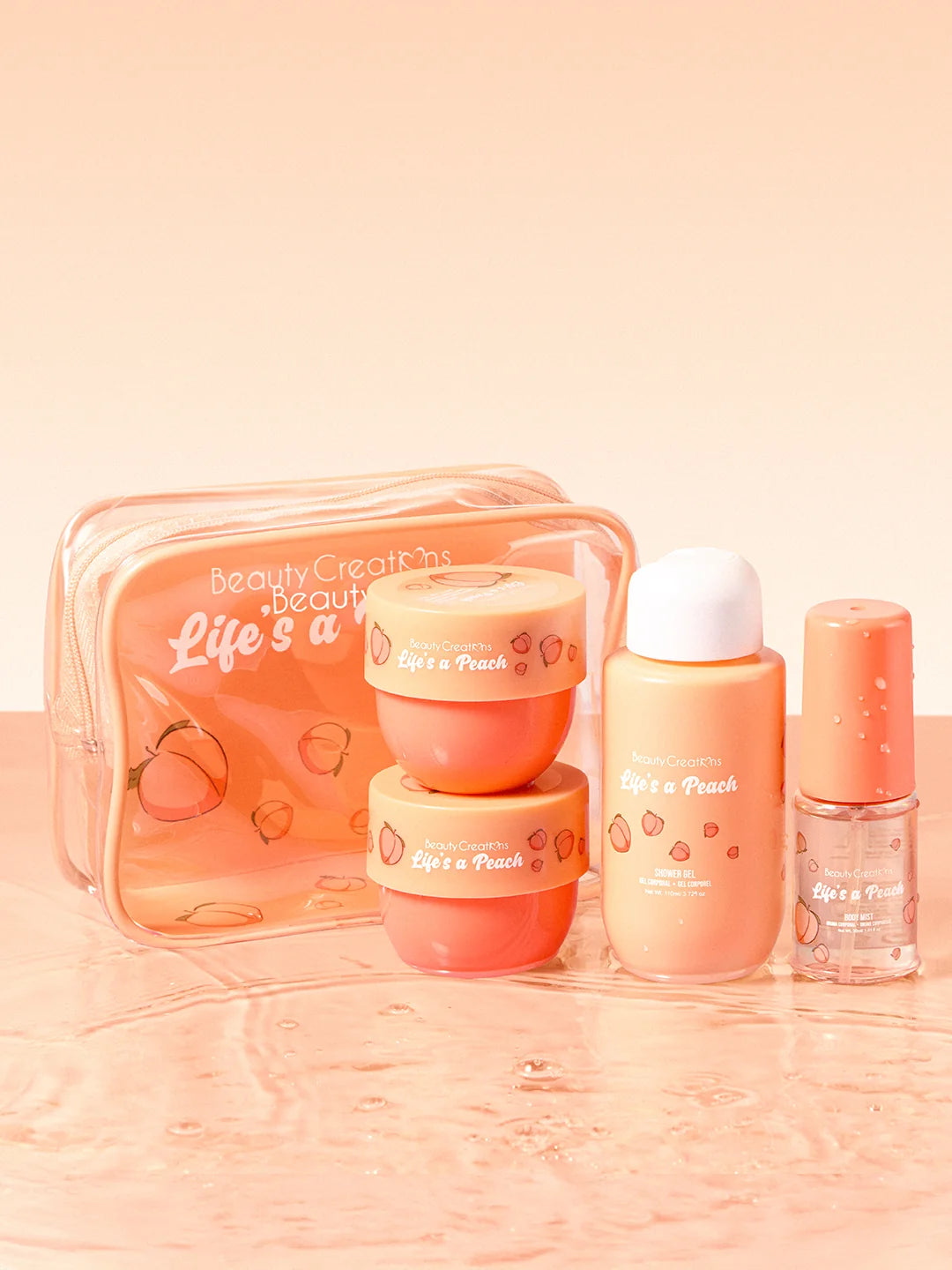 Mini Set Cuidado Del Cuerpo De Viaje Fruity - Beauty Creation