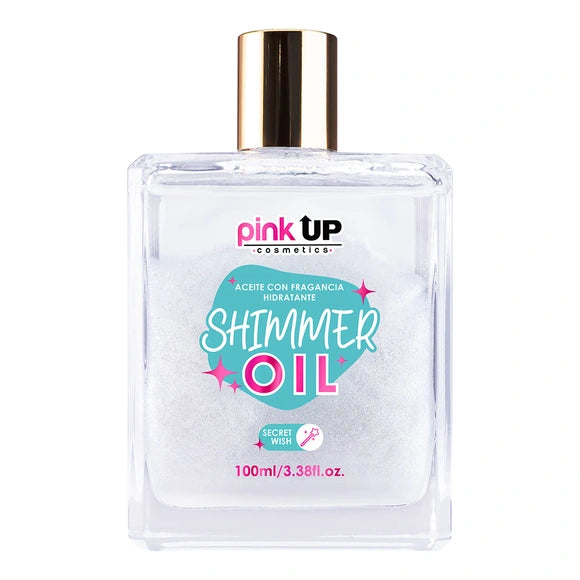 Aceite Corporal Hidratante con Glitter - Pink UP