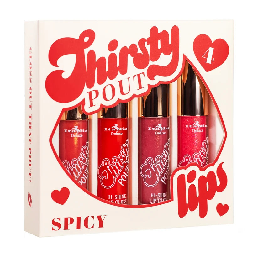 Set Brillo Thirsty Pout 4 - Italia Deluxe