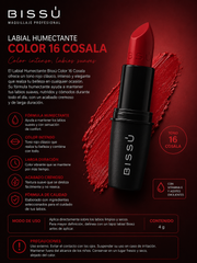 Labial Humectante Bissú Color 16 Cosalá