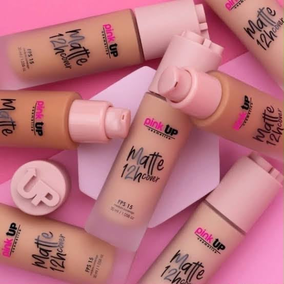 Maquillaje matte cover - Pink UP
